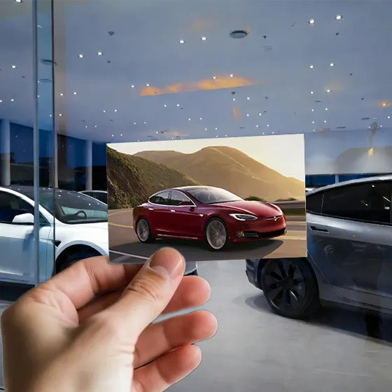 lenticular business card