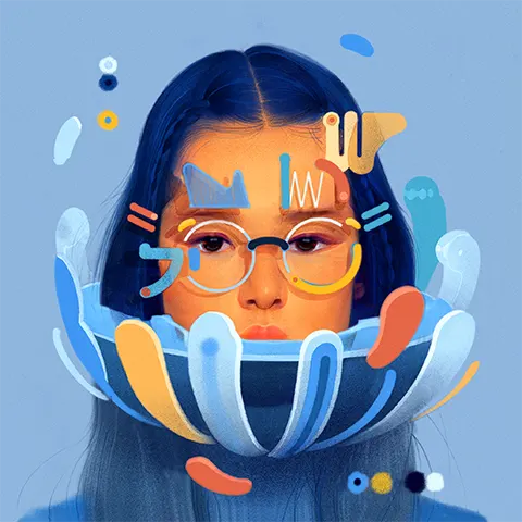 lenticular art by Sam Rodriguez