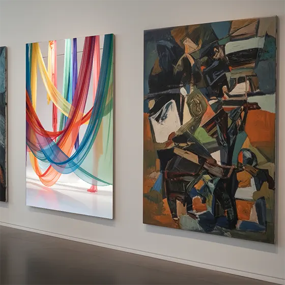 lenticular art murals